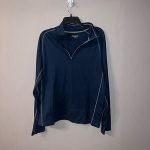 Navy blue quarter zip Cloudveil size large men’s